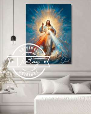 cuadro de la divina misericordia cuerpo completo