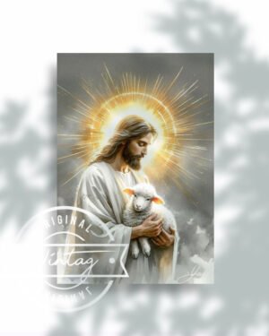 Abrazando el alma: Jesús y la oveja