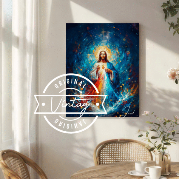 4 (2) cuadro del señor de la divina misericordia colorido