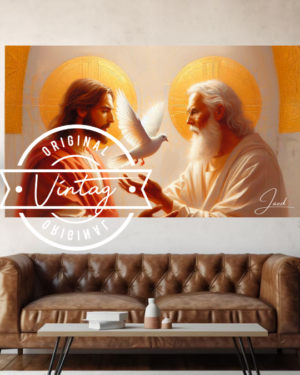Pintura de Dios Santisima Trinidad