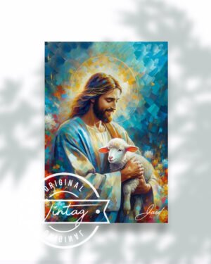 El Buen Pastor: Armonía de luz y color