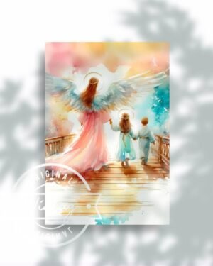 Ángel de luz divina