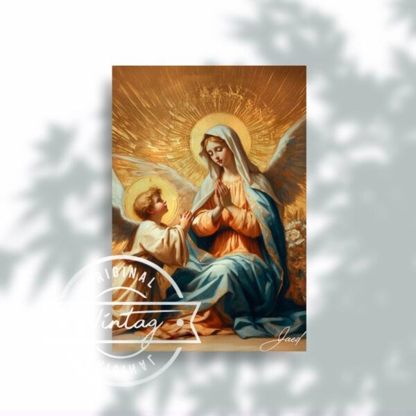 La Virgen y el Ángel de la devoción