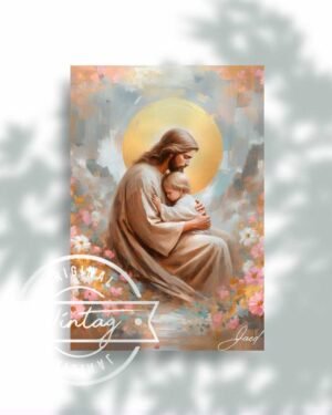 Abrazo de luz: El amor infinito de Jesús