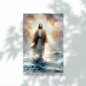 Camino de fe en las aguas