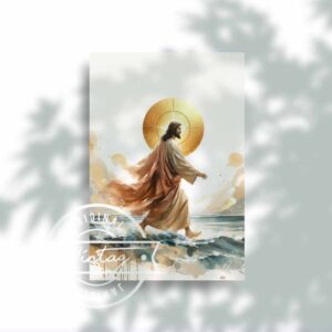 Caminar con luz divina