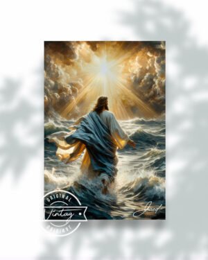 Luz divina sobre las aguas