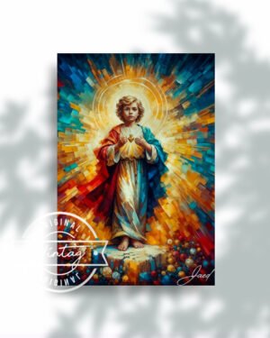 Niño Dios: Corazón Radiante