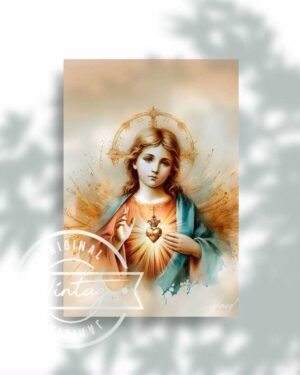 Niño Jesús: Sagrado Corazón de Luz