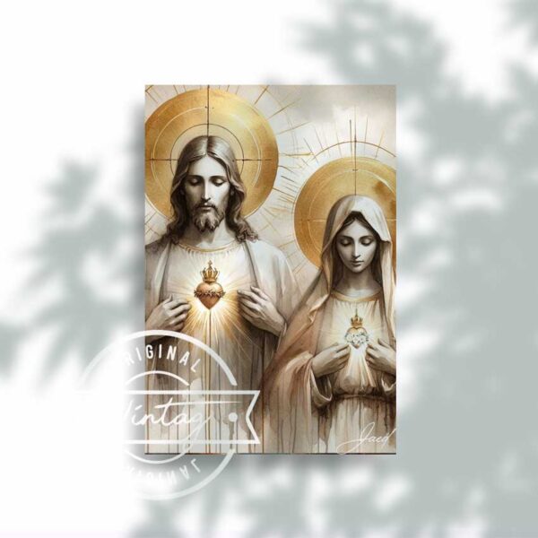 SAGRADOS CORAZONES JESÚS Y MARÍA (17) Luz y Amor de los Corazones Sagrados