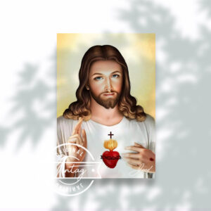 Sagrado Corazón en Su Mirada de Amor