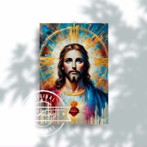 El Sagrado Corazón en Explosión de Luz