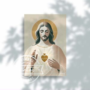 El Sagrado Corazón en Pureza y Paz