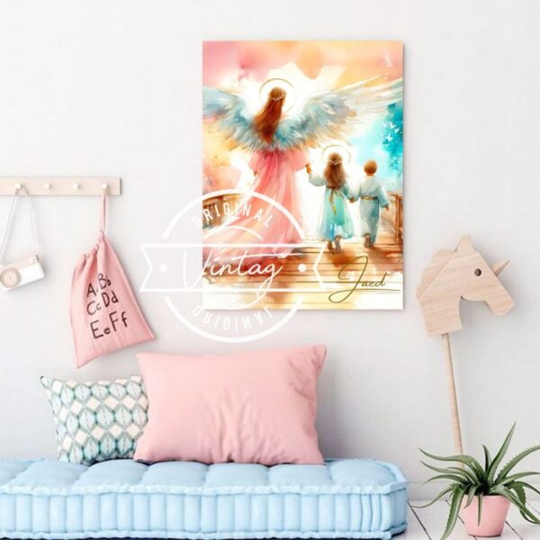 Ángel de luz divina