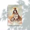 Ternura en la Virgen del Carmen y el Niño Jesús