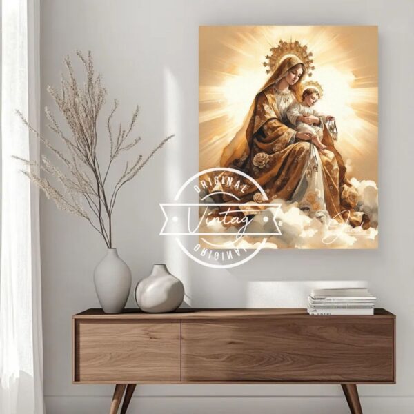 virgen del carmen galeria (3) Luz y salvación: El refugio de la Madre Divina