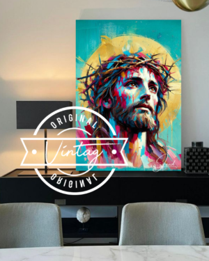 cuadro de jesus contemporaneo