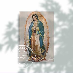 Lienzo de Luz: Virgen de Guadalupe