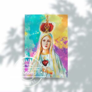 Corazón de Colores: Virgen de Fátima