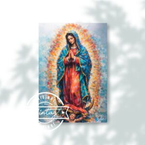 Virgen de Guadalupe en Luz Celestial