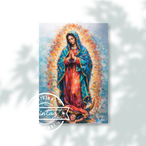 Virgen de Guadalupe en Luz Celestial