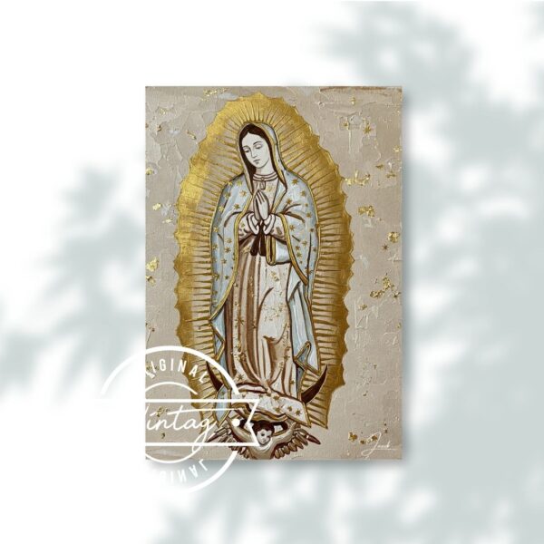 Virgen de Guadalupe en Luz Dorada