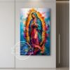 cuadro-virgen-guadalupe-vibrante-2 Virgen de Guadalupe Resplandor de Fe