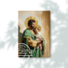 San José con el Niño Jesús: Amor que Protege