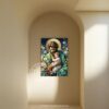 San José con el Niño Jesús: Protector del Hogar