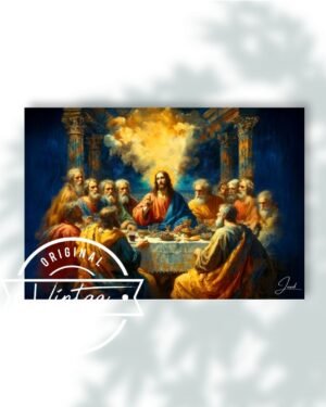 ultima-cena-luz-celestial (1) La Última Cena en Luz Celestial