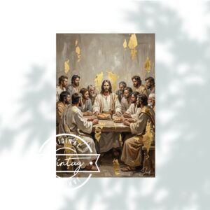 La Última Cena en Oro Sagrado