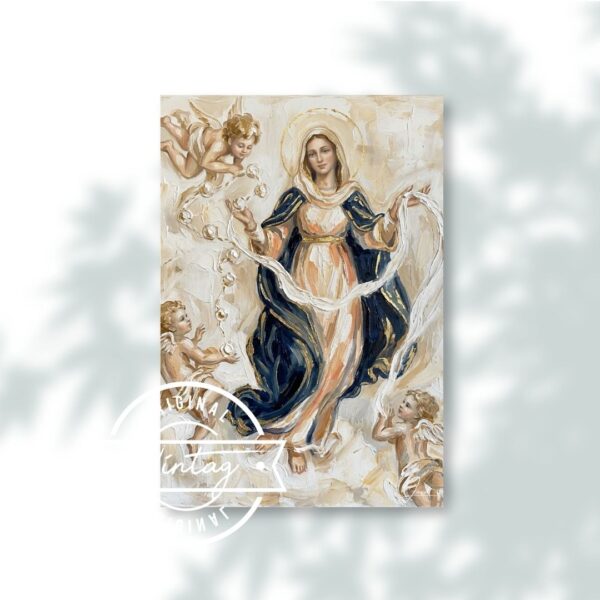 Virgen Desatanudos Reina de Paz