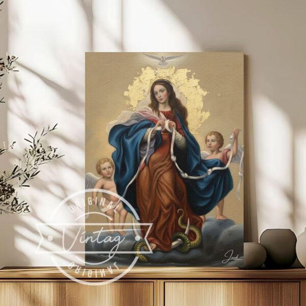 Virgen Desatanudos Rompiendo Ataduras