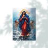 - virgen-desatanudos-colorida-serpiente-1 Virgen Desatanudos Liberación Divina