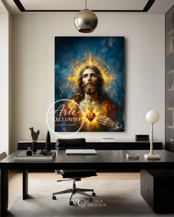 Sagrado Corazón de Jesús — Fuego en la noche