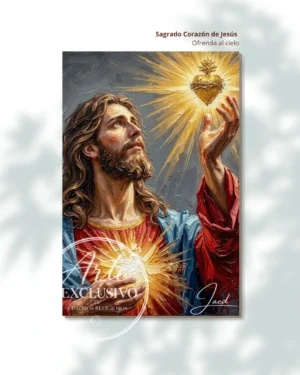 Sagrado Corazón de Jesús — Ofrenda al cielo