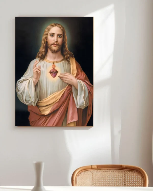 sagrado-corazon-de-jesus-tradicional-bendiciendo-vertical Sagrado Corazón de Jesús tradicional — Bendiciendo