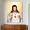 Sagrado Corazón de Jesús — Tradicional en luz dorada
