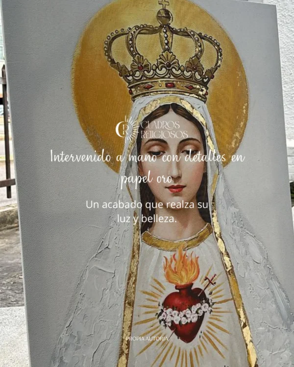 Cuadro de la Virgen de Fátima — Amor que permanece
