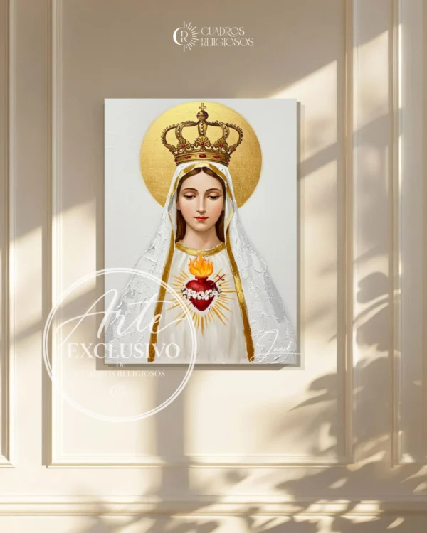 Cuadro de la Virgen de Fátima — Amor que permanece