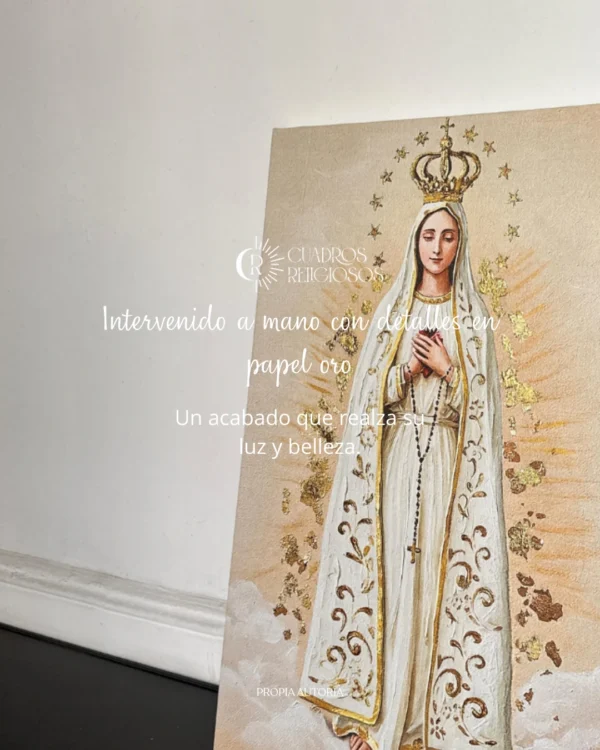 Cuadro de la Virgen de Fátima — Bajo tu amparo