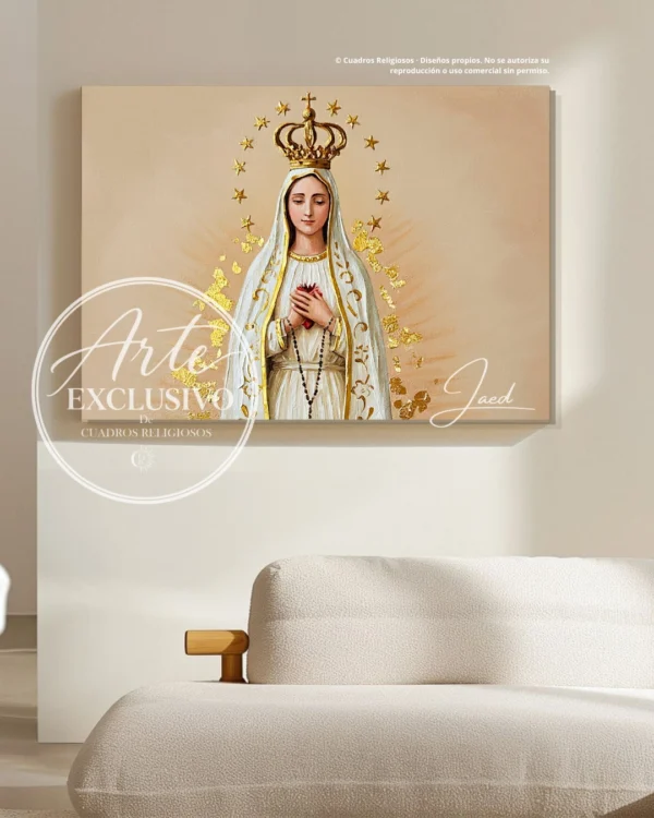 Cuadro de la Virgen de Fátima — Bajo tu amparo
