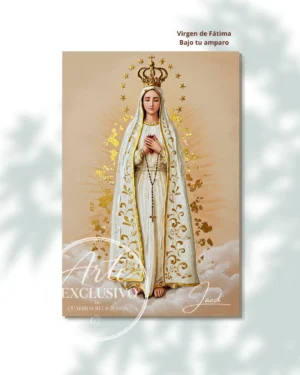 virgen-de-fatima-bajo-tu-amparo-presentacion Cuadro de la Virgen de Fátima — Bajo tu amparo