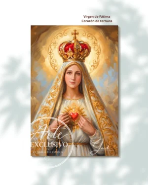 virgen-de-fatima-corazon-de-ternura-presentacion Cuadro de la Virgen de Fátima — Corazón de ternura