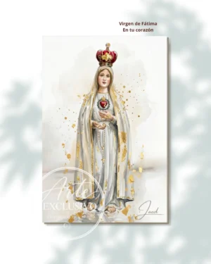 virgen-de-fatima-en-tu-corazon-presentacion Cuadro de la Virgen de Fátima — En tu corazón