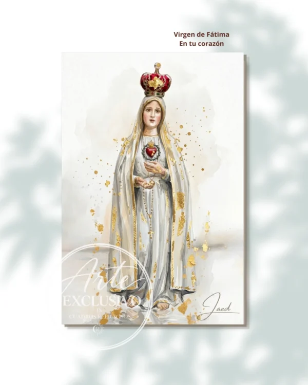 Cuadro de la Virgen de Fátima — En tu corazón