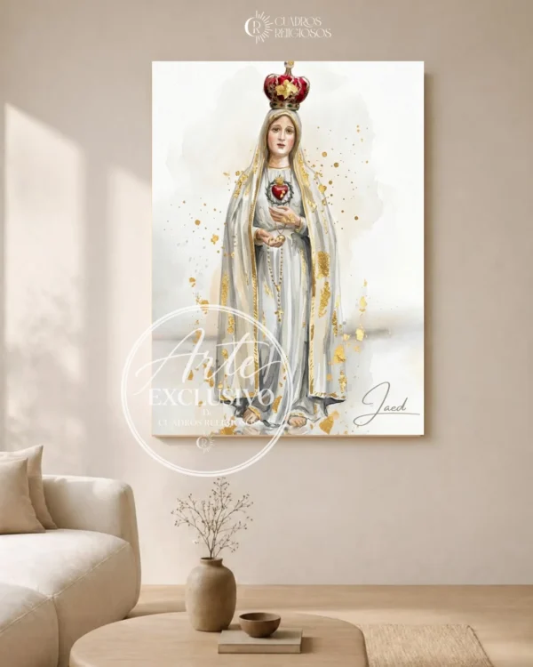 Cuadro de la Virgen de Fátima — En tu corazón