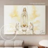 virgen-de-fatima-encuentro-en-la-luz-horizontal Cuadro moderno de la Virgen de Fátima — Encuentro en la luz
