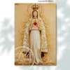 Cuadro moderno de la Virgen de Fátima — La gracia del silencio