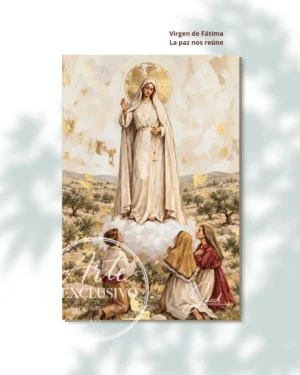 virgen-de-fatima-la-paz-nos-reune-presentacion Cuadro de la Virgen de Fátima — La paz nos reúne